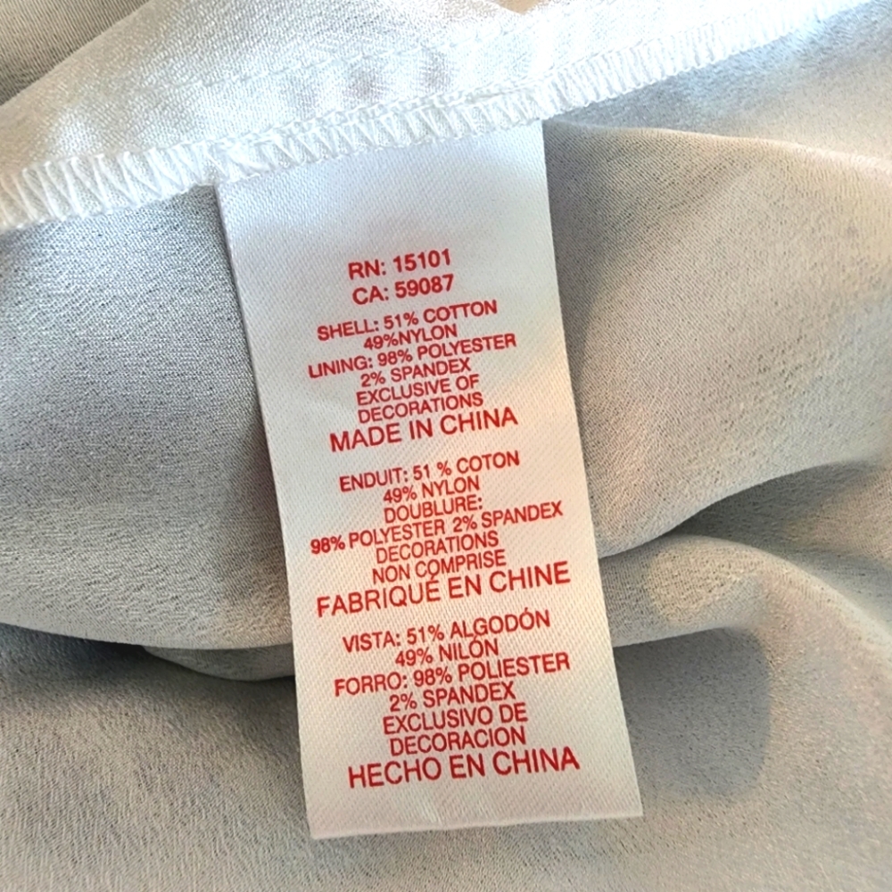 NWT Red Carter Blue Mini Dress/Swim Coverup - Picture 9 of 9